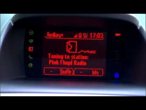 Ford SYNC AppLink demonstration shows Pandora and Stitcher