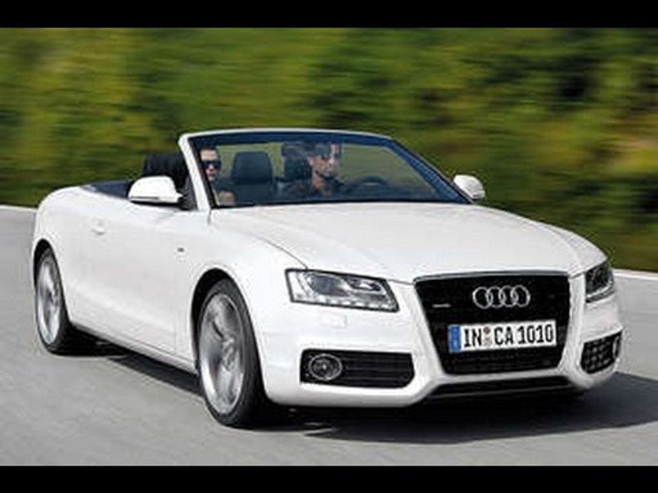 Audi A5 Cabriolet - driving scenes