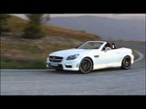 Mercedes Benz SLK 55 AMG driving scenes 2 high road Italy