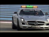 Mercedes-Benz SLS AMG F1 safety car Trailer