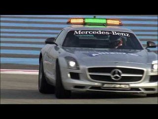 Download Video: Mercedes-Benz SLS AMG F1 safety car Trailer