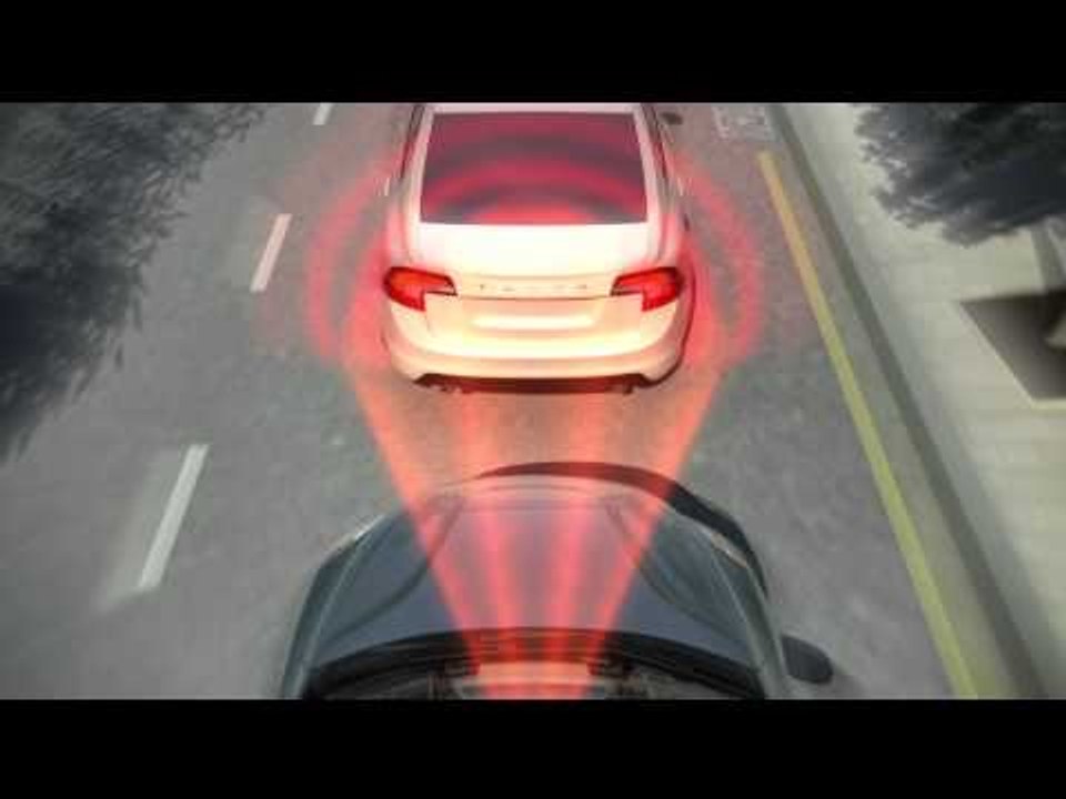 The all new Volvo V40    City Safety