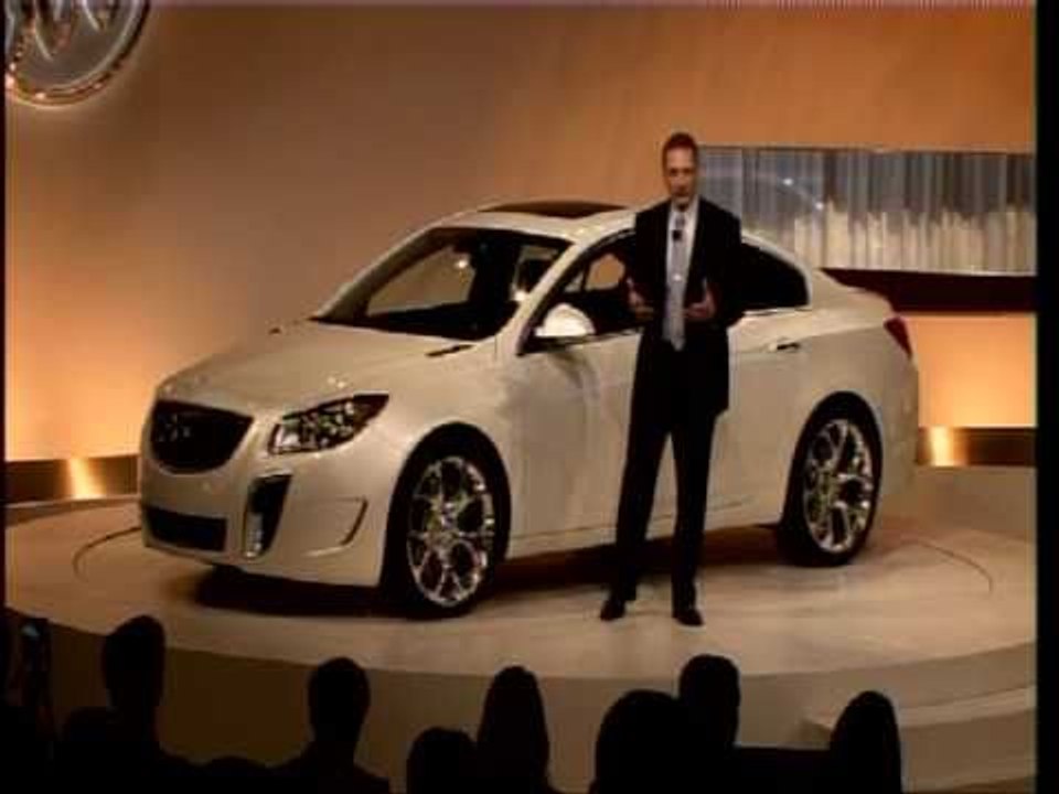 Buick Regal GS reveal at the 2010 LA Auto Show Part 2