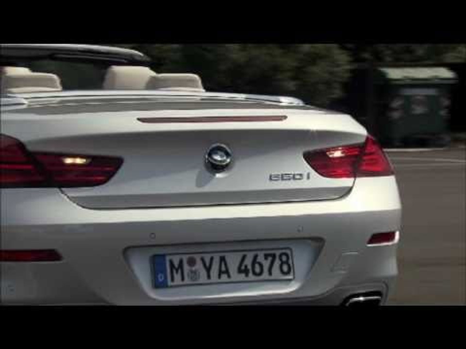 New BMW 6 Series Convertible Reverse camera