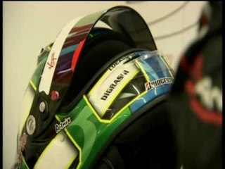 Lucas Di Grassi F1 race driver Pit Lane