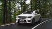 Mercedes Benz ML 63 AMG 2011 driving scenes in the forest