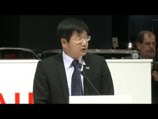 BYD AUTO press conference at the Geneva Motor Show 2010