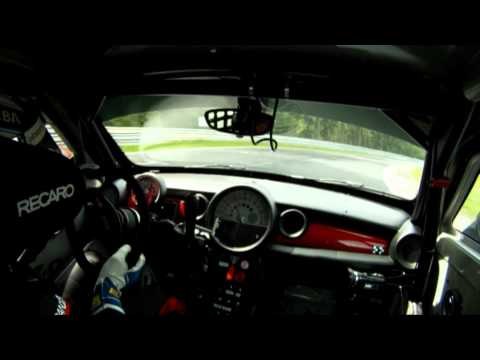 Test laps with the MINI John Cooper Works Coupé Endurance Onboard Driving shots