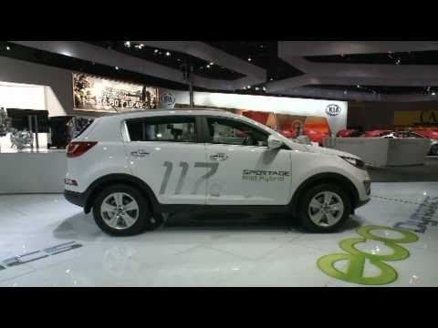 Kia Sportage Diesel Hyrbid at 2010 Paris Motor Show