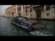 Lancia Powerboat Driving shots along Venice canals