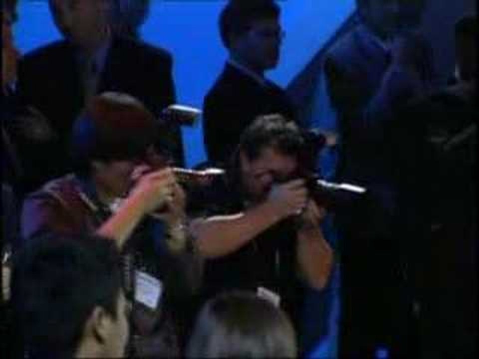 Hyundai Concept Genesis Coupe at LA Auto Show presentation