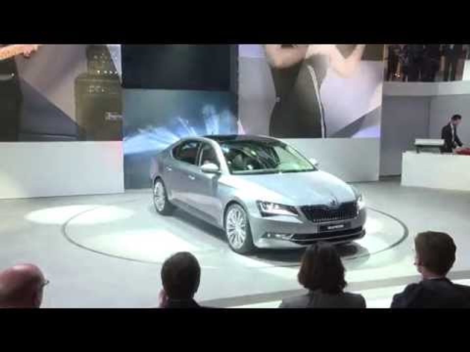 Geneva International Motor Show 2015 - Skoda  Superb Limousine | AutoMotoTV