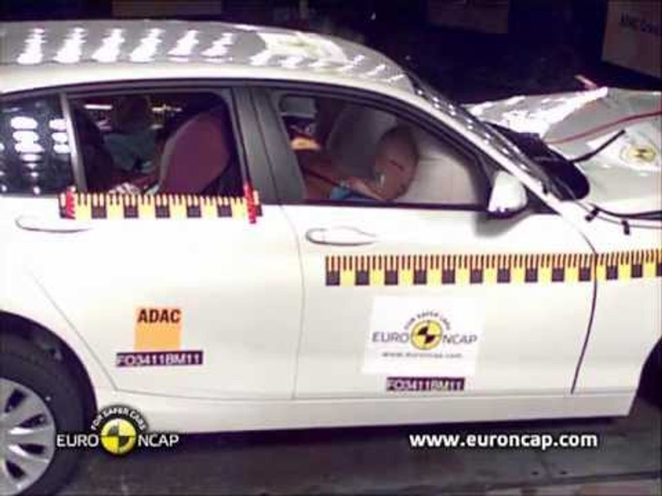 BMW 1 Series Crash Tests 2012