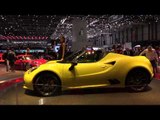 Alfa Romeo 4C Spider at 2015 Geneva Motor Show | AutoMotoTV