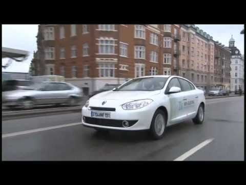Better Place Denmark in drive! renault Fluence Z E
