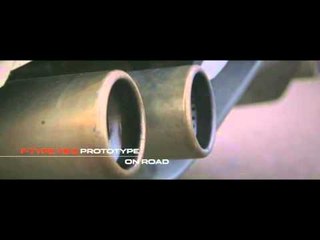 Jaguar F-TYPE  Prototype Test Drive