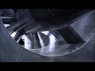 Mercedes Benz new climate and wind tunnel Sindelfingen 2011 broll Haus 641