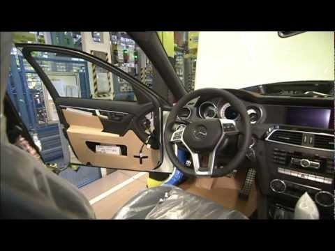 Mercedes Benz C Class Production Sindelfingen Footage