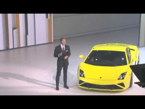 New Lamborghini Gallardo LP 560-4 Worldwide Premiere Paris Motor Show 2012