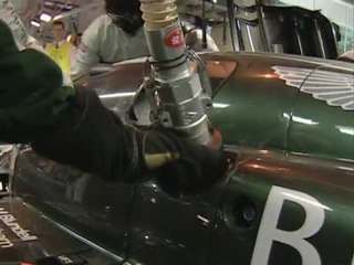 Bentley Pit Lane Night Time