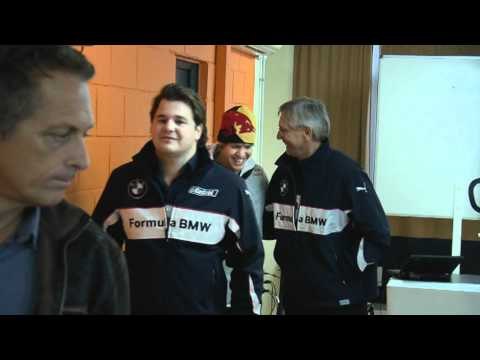 Sebastian Vettel attends the Formula BMW Talent Cup Shoot Out Arrival