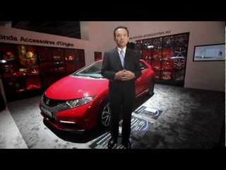 Expansion of the Honda Civic Range at Paris Motor Show 2012