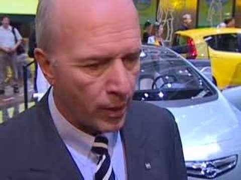 Interview Carl Peter Forster, General Motors (by UPTV)