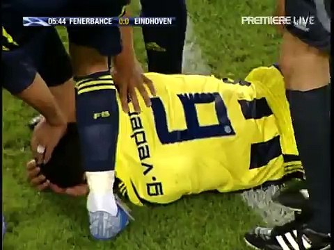 Fenerbahce 2 - 0 PSV Eindhoven Şampiyonlar Ligi 2007-2008 1.Yari