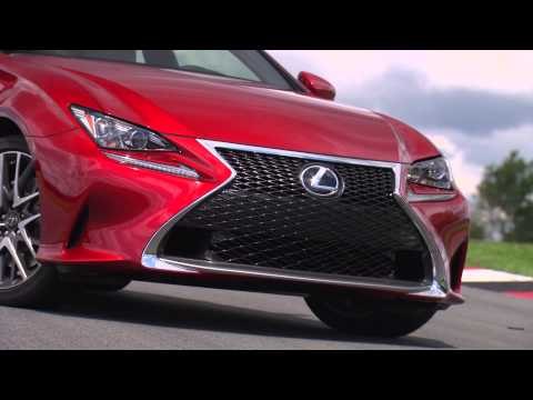 2015 Lexus RC 350 F SPORT Exterior Design | AutoMotoTV