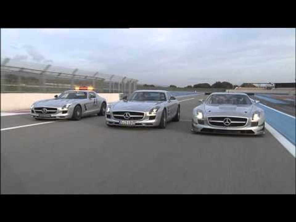 Mercedes Benz SLS AMG F1 safety car SLS AMG family