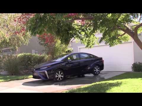2016 Toyota Mirai Fuel Cell Sedan Exterior Design | AutoMotoTV