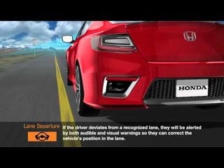Honda Lane Departure Warning