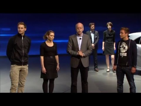 World premiere The new Mercedes Benz A Class Dr Dieter Zetsche Part 3
