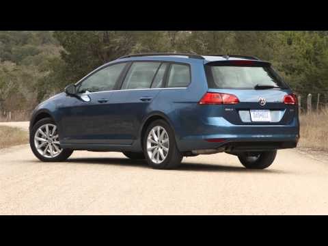 2015 VW Golf SportWagen TSI Exterior Design | AutoMotoTV