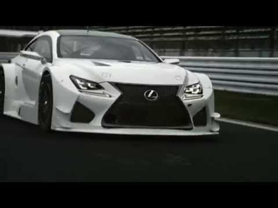 Lexus RC F GT3 Reveal at New York International Auto Show 2015 | AutoMotoTV