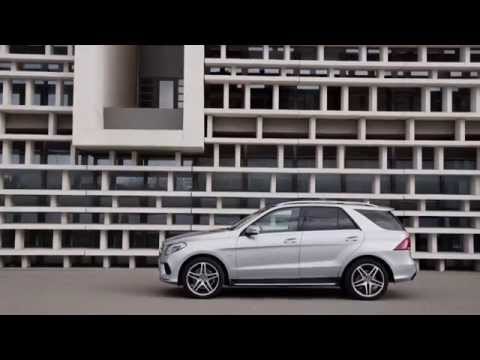 Mercedes Benz GLE 500e 4MATIC Exterior Design - Auto Shanghai 2015 | AutoMotoTV