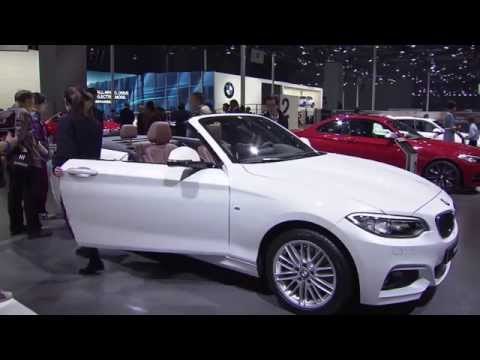 BMW 220i Cabrio at the 2015 Shanghai Auto Show | AutoMotoTV