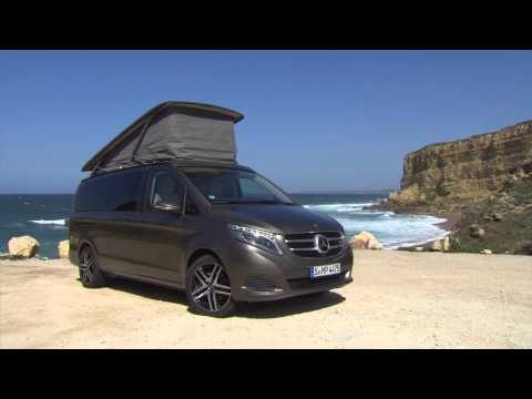 Mercedes Benz Marco Polo 250 Blue TEC Exterior Design - Driving Event Portugal | AutoMotoTV