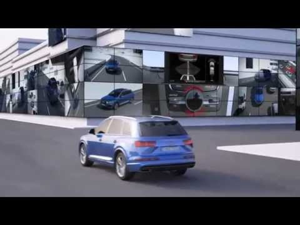 Audi Q7 driver assistance systems - Predictive efficiency assistant | AutoMotoTV