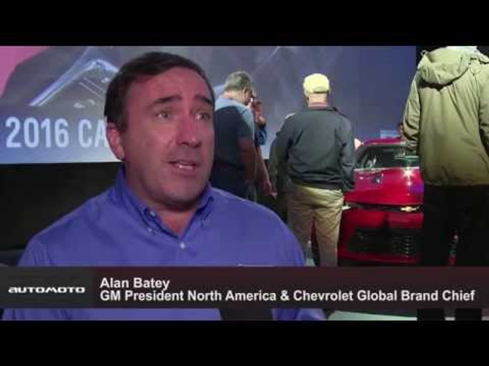 2016 Chevrolet Camaro - Alan Batey - GM President & Chevrolet Global Brand Chief | AutoMotoTV