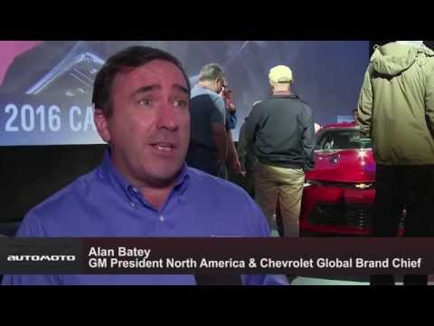 2016 Chevrolet Camaro - Alan Batey - GM President & Chevrolet Global Brand Chief | AutoMotoTV