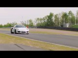 Porsche 911 GT3 RS in White - Driving ot the Track | AutoMotoTV