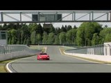 Porsche 911 GT3 RS Lava Orange Driving on the Track | AutoMotoTV