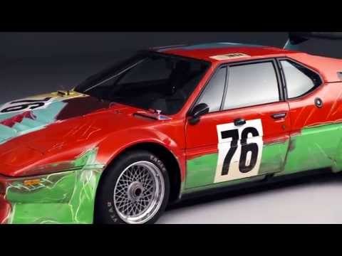 BMW Art Cars Collection - revised Andy Warhol 1979 - Art Car Studio shots Trailer | AutoMotoTV
