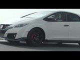 2015 Honda Civic Type R Driving on the Track | AutoMotoTV