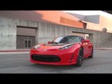 Tesla Red Roadster Design | AutoMotoTV