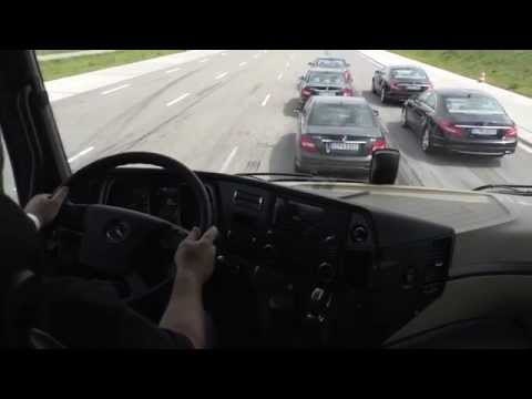 Mercedes-Benz Commercial Vehicles - Safety Truck - Active Brake Assist 3 (ABA 3) | AutoMotoTV