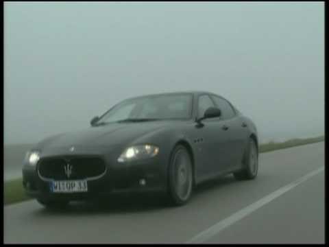 Maserati Quattroporte Sport GT S real engine sound