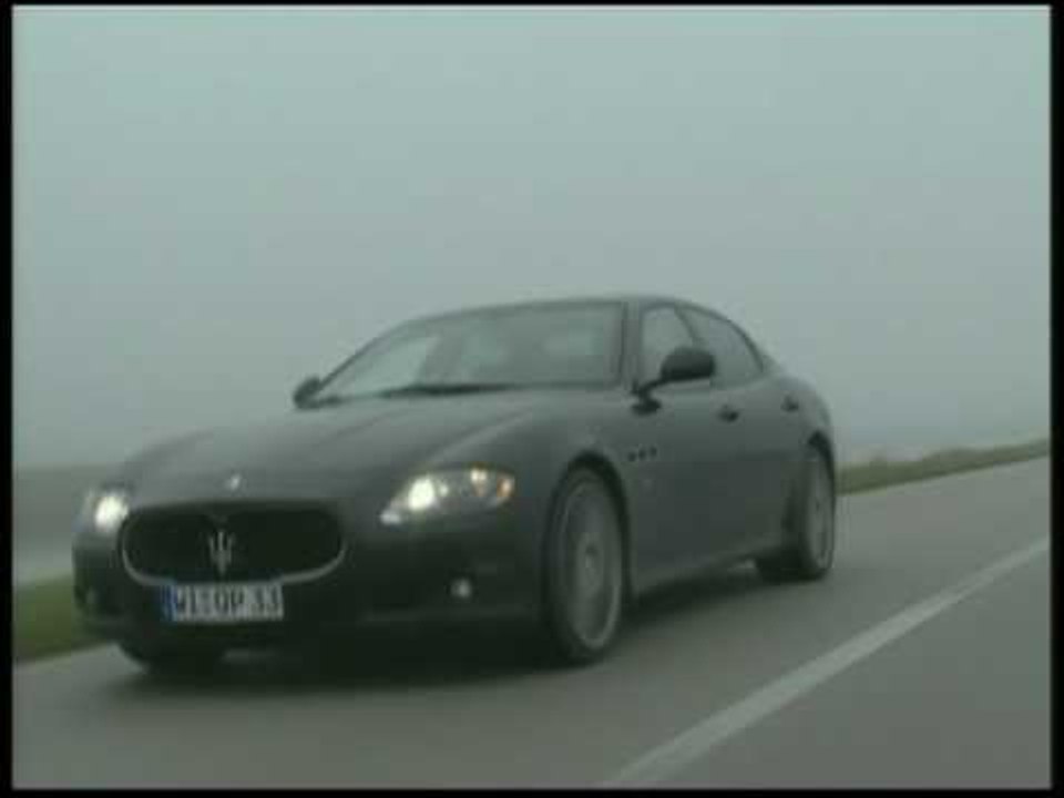 Maserati Quattroporte Sport GT S real engine sound