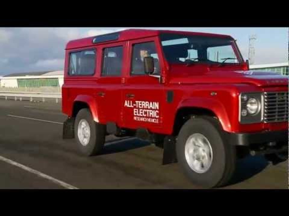 Land Rover Unveils New Electric Defender Research Vehicle